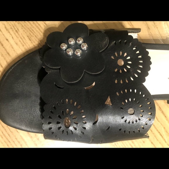 Nanette Lepore Black slip on mules size 7 - Picture 5 of 7